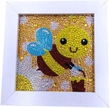 Einfach für Kinder Diamond Painting Kits Anfänger Kunsthandwerk mit Rahmen DP8077