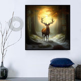 Hirsch 5d Diy Diamond Painting Diamant Malerei Set MJ9255