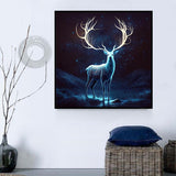 Hirsch 5d Diy Diamond Painting Diamant Malerei Set MJ9256