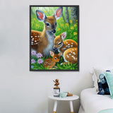 Hirsch 5d Diy Diamond Painting Diamant Malerei Set MJ9305