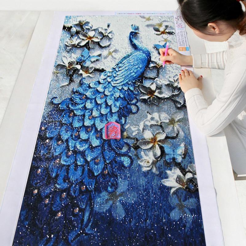 Pfau 5d Diy Diamond Painting Diamant Malerei Set VM1367 SaraMond de pfau-5d-diy-diamond-painting-diamant-malerei-set-vm1367-saramond-de