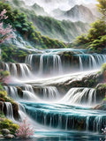 Wasserfall 5d Diy Diamond Painting Diamant Malerei Set FL2411