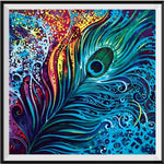 Pfau 5d Diy Diamond Painting Diamant Malerei Set VM20071