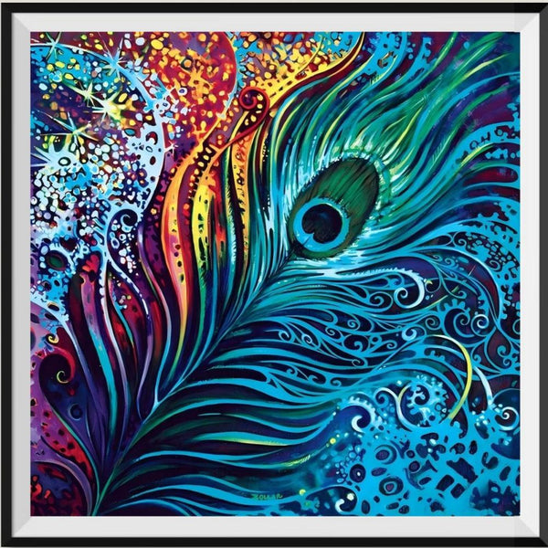 Pfau 5d Diy Diamond Painting Diamant Malerei Set VM20071