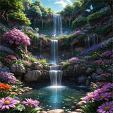 Wasserfall 5d Diy Diamond Painting Diamant Malerei Set FL4326