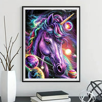 Einhorn 5d Diy Diamond Painting Diamant Malerei Set FL4493