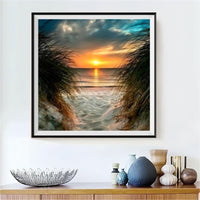 Meer 5d Sonnenschein Diamond Painting VM8553