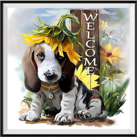 Hund 5d Diy Diamond Painting Diamant Malerei Set SS531258976