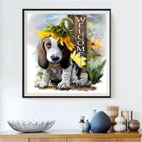 Hund 5d Diy Diamond Painting Diamant Malerei Set SS531258976