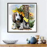 Hund 5d Diy Diamond Painting Diamant Malerei Set SS531258976