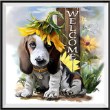 Hund 5d Diy Diamond Painting Diamant Malerei Set SS531258976