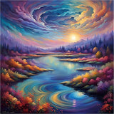 Natur 5d Diy Diamond Painting Diamant Malerei Set FL6433