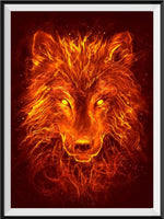 Wolf 5d Diy Diamond Painting Diamant Malerei Set DS169844475