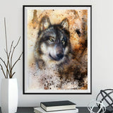 Wolf 5d Diy Diamond Painting Diamant Malerei Set DS63349795