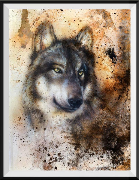 Wolf 5d Diy Diamond Painting Diamant Malerei Set DS63349795