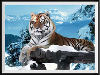 Tiger 5d Diy Diamond Painting Diamant Malerei Set DS84587947