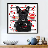 Hund 5d Diy Diamond Painting Diamant Malerei Set DS84901097