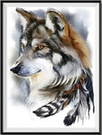 Wolf 5d Diy Diamond Painting Diamant Malerei Set DS86500719