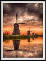 Windmühle 5d Diy Diamond Painting Diamant Malerei Set NA0981