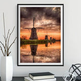 Windmühle 5d Diy Diamond Painting Diamant Malerei Set NA0981
