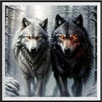 Wolf 5d Diy Diamond Painting Diamant Malerei Set FL2005