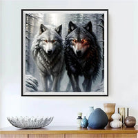 Wolf 5d Diy Diamond Painting Diamant Malerei Set FL2005