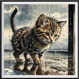 Katze 5d Diamond Painting /Diamant Malerei Set FL2024