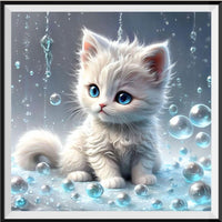 Katze 5d Diamond Painting /Diamant Malerei Set FL2025
