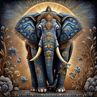 Elefant 5d Diy Diamond Painting Diamant Malerei Set FL2030