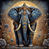 Elefant 5d Diy Diamond Painting Diamant Malerei Set FL2030