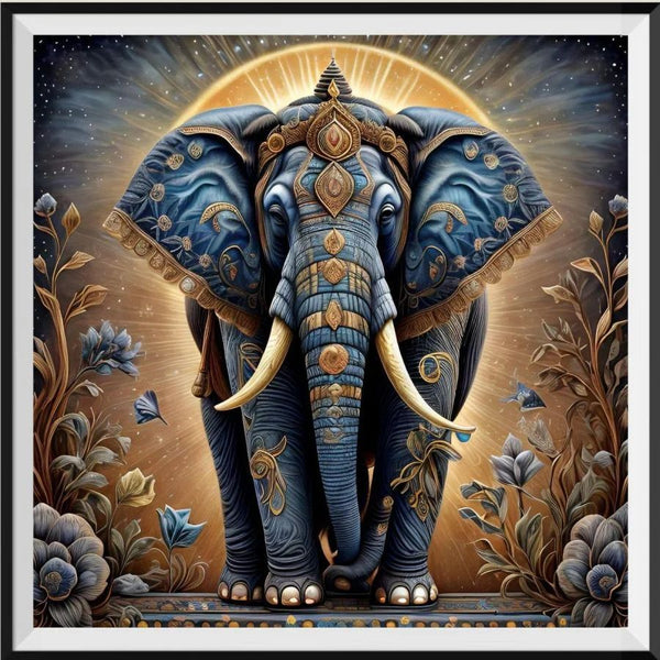 Elefant 5d Diy Diamond Painting Diamant Malerei Set FL2030