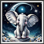 Elefant 5d Diy Diamond Painting Diamant Malerei Set FL2031