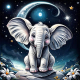 Elefant 5d Diy Diamond Painting Diamant Malerei Set FL2031