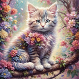 Katze 5d Diamond Painting /Diamant Malerei Set FL2050