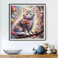 Katze 5d Diamond Painting /Diamant Malerei Set FL2050