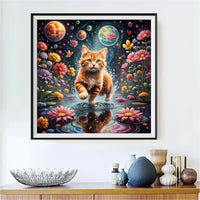 Katze 5d Diamond Painting /Diamant Malerei Set FL2052