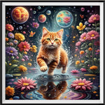 Katze 5d Diamond Painting /Diamant Malerei Set FL2052