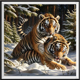 Tiger 5d Diy Diamond Painting Diamant Malerei Set FL2087