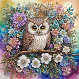 Eule 5d Diy Diamond Painting Diamant Malerei Set FL2092