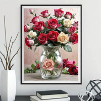 Rose 5d Diy Diamond Painting Diamant Malerei Set FL2158