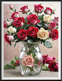 Rose 5d Diy Diamond Painting Diamant Malerei Set FL2158