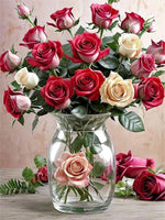 Rose 5d Diy Diamond Painting Diamant Malerei Set FL2158