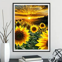 Sonnenblume 5d Diy Diamond Painting Diamant Malerei Set FL2168