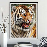 Tiger 5d Diy Diamond Painting Diamant Malerei Set FL2276