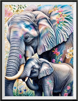 Elefant 5d Diy Diamond Painting Diamant Malerei Set FL2300