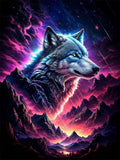 Wolf 5d Diy Diamond Painting Diamant Malerei Set FL2369