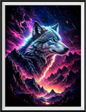 Wolf 5d Diy Diamond Painting Diamant Malerei Set FL2369