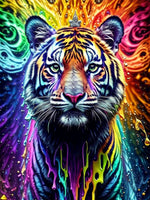 Tiger 5d Diy Diamond Painting Diamant Malerei Set FL2370