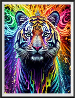 Tiger 5d Diy Diamond Painting Diamant Malerei Set FL2370