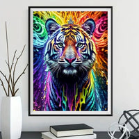 Tiger 5d Diy Diamond Painting Diamant Malerei Set FL2370